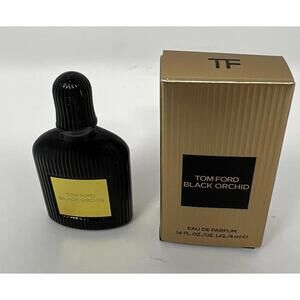 TOM FORD Black Orchid Eau De Parfum Travel Splash .14 FL. OZ./4 ml NIB J 10
